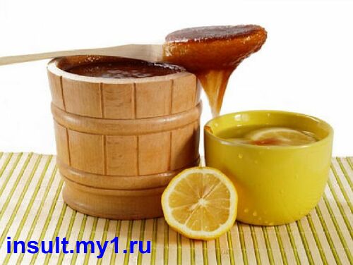 фото - лимон и мед, средство от кашля